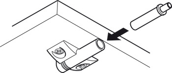 Adapter Housing Linear for Soft Close Mechanism Häfele Grey - view 3