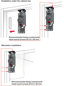 Libra H1 Cabinet Hanger Conc UH SZP - view 5