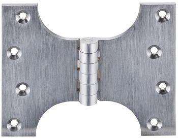 Parliament Butt Hinge Extruded Brass 102 x 127/152 mm Brass pin Length x width: 102 x 127 mm polished brass