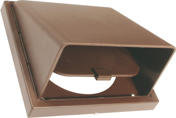 Manrose 150mm WP Cwl Wall OL Rnd Brw
