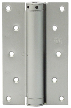 Spring Hinge Single Action 150 x 96 mm Stainless Steel Silver lacquered steel
