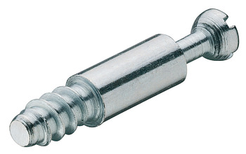 Minifix S100 Con Bolt 15/24mm Steel Bright