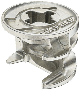 Minifix 15 Housing 16mm wo Rim Nickel Col
