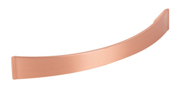 Odessa Bow Handle Zinc Alloy Bru Copper 128mm Fixing Centres