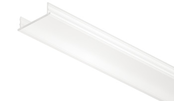Diffuser Cover Profile for 12 V LED Strip Lights Loox For LED strip lights 12 V Length 2500 mm