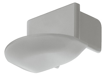 End Caps for Recess Mounting Loox 1191 With cable outlet End caps to suit 833.74.815 and 833.74.816