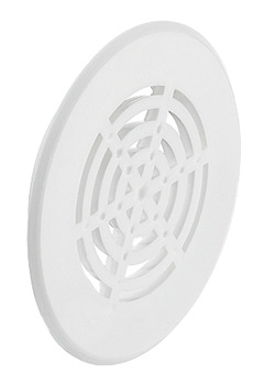 Vent Trim Rectangle D50mm Plastic White - view 3