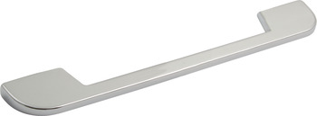 Bronte D Pull Handle Zinc Alloy PC 160/192mm Fixing Centres