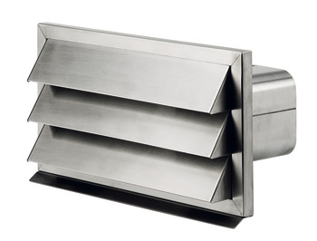 Compairflow 150 WallVent 83x215x120mm Stainless Steel