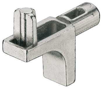 Shelf Support Plug in for Ø 5 mm Hole for Wooden Shelves K Line For plug fitting into drill hole Ø 5 mm Nickel