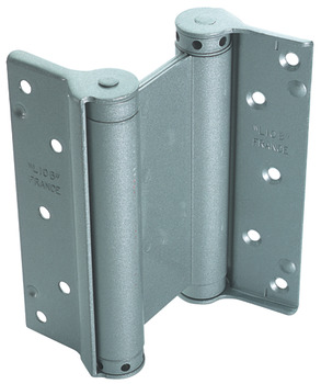 Spring Hinge Double Action 150 x 95 mm Steel Silver lacquered
