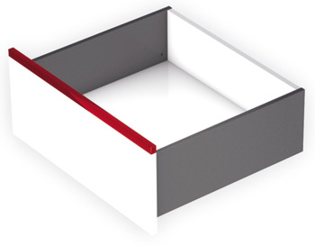 Drawer Set 185 mm High with Dynapro Soft Close Runners Vionaro Length 270 mm graphite