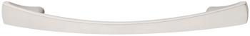 Octavia Bow Handle Zinc Alloy Matte Nickel 128mm Fixing Centres
