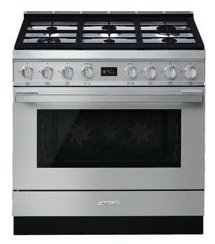 Smeg Por CPF9GPX Range Ckr DF Stainless Steel