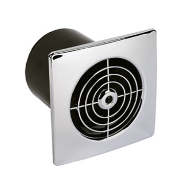 Extractor Fan Timer Wall or Ceiling System 100/125/150 Long life motor System 4 140 x 140 mm chrome