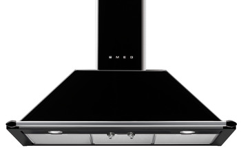 Smeg Vic KT90BLE Chm.Hood Black