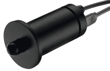 Door Contact Switch for use with Loox LED Lights With lead Black finish