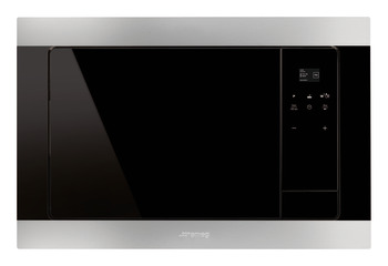 Smeg Cls FMI320X2 Micro/Grill 20L Black/Stainless Steel