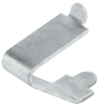 Shelf Support Aluminium Load bearing capacity 10 kg per piece Silver coloured anodized