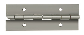 Continuous Hinge Anti-Ligature 2000 mm Length Stainless Steel Heavy duty Open width 76 mm