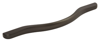 Henley Bow Handle Zinc Alloy Graphite 160/192mm Fixing Centres