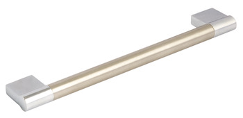 Lydiate Bar Handle Brushed Stainless Steel/Zinc Alloy PC D12mm 160mm Fixing Centres