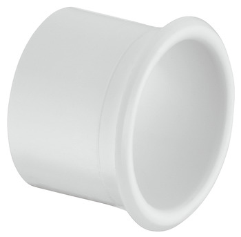 Vent Trim Rectangle D29mm Plastic White