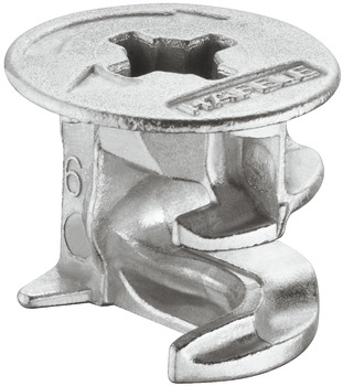 Minifix 15 Housing 12mm w Rim NP - view 2
