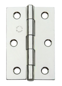 Butt Hinge 75 x 49 mm Steel Zinc plated