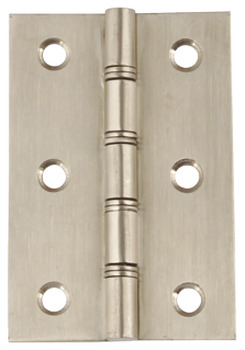 Butt Hinge DSSW Stainless Steel Square corners Length x width: 76 x 50 mm polished