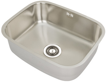 Hafele Calder 473x385mm 1.0B Sink 304 Stainless Steel - view 2