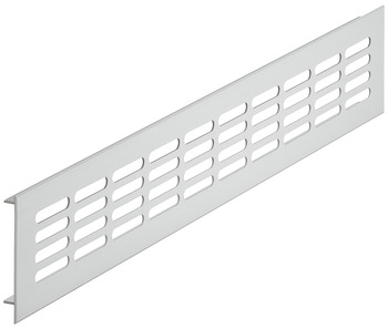 Ventilation Grille Rectangle 300x130mm Aluminium Silver Fire Rated