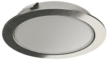 LED Downlight 12 V Ø 65 mm Rated IP20 Packed Set Loox LED 2047 Stainless steel coloured cool white 4000 K - view 2