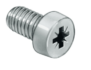 Cheese Head Screw Galvanised Steel M6x10mm