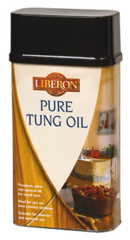 Pure Tung Oil Size 1 Litre for Wood Care Liberon Size 1 litre