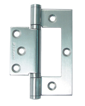 Butt Hinge Flush 102 x 70 mm Grade 201 Stainless Steel Unhanded Polished