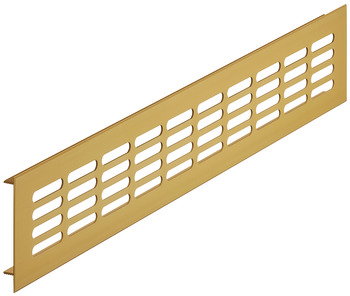 Ventilation Grille Rectangle 300x80mm Aluminium Gold