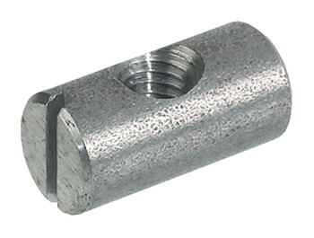 Cross Dowel M6x14mm Centric Bright Steel
