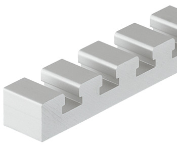 Crossbar for Ventilation Grilles Length 250 mm Can be cut to size Silver coloured E6\\V1