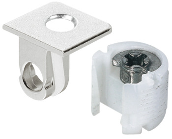 Tab 18 Shelf Connector 19mm Screw Zinc Alloy NP