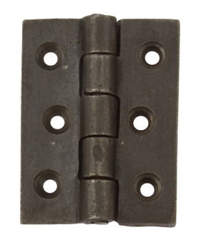 Butt Hinge Cast Iron Self coloured Length x width: 65 x 46 mm Ø 5.0 mm fixing screws required