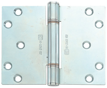 3 Knuckle Hinge Projection Fixed Pin Steel 100 x 124 mm Grade 13 BS EN 1935 Bright zinc