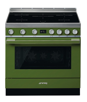Smeg Por CPF9IPOG Range Ckr Ind Grn/Stainless Steel
