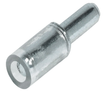 Shelf Support Plug in for Glass Shelves and Ø 3 mm Hole for wooden and glass shelves Galvanized