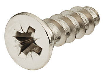Varianta Screw, Countersunk Head, PZ2, Ø 3 mm Hole, Nickel Plated, 10.5 mm