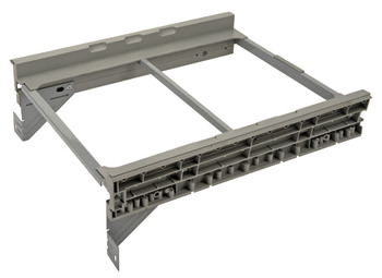 Flexible Hanging Frame for Blum Tandembox or Grass DWD Ninka One2Five Waste Bin System For cabinet width 400 mm 18/19 mm board frame for DWD runners or Blum Tandembox crossbar: none