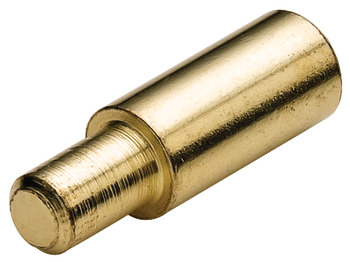 Shelf Support D5x15mm w Stop Plug Steel BP