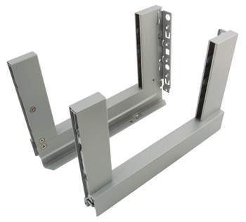 NPS Cry+ Drawer Sides 186/270mm Silver 1pr