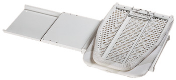Ironing Board Lateral Built in Ironfix Rotates through 180° With aluminium cover