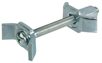 Worktop Connector Connecting Bolt Steel Bolt length 150 mm drilling dimension X 75-84 mm